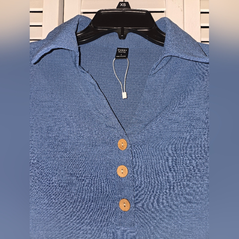 EMERY ROSE Women's L   Shirt Dress - Picture 4 of 13